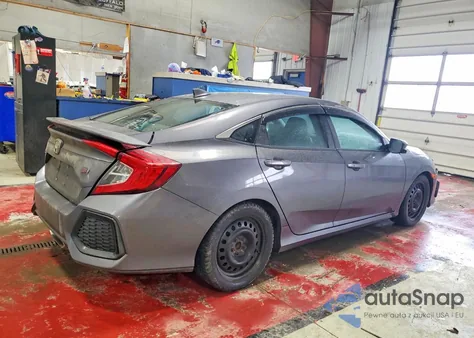 2017 Honda Civic Si из США, поврежденный, VIN 2HGFC1E59HH701348